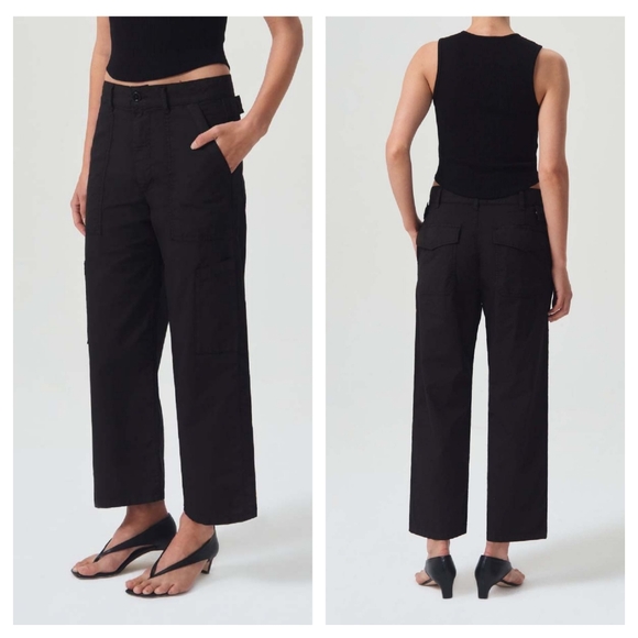 AGolde Daria Utility Pant Black Size 31,All Products : American Fashion Style Bags On Sale